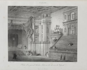 1822年のイタリア旅行 作： Jean-Baptiste Isabey