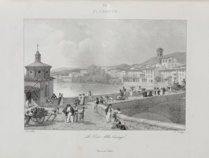 1822年のイタリア旅行 作： Jean-Baptiste Isabey