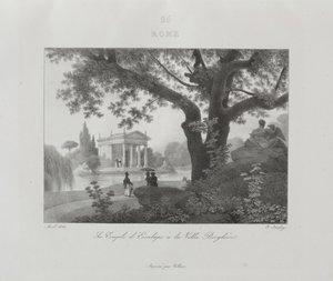 1822年のイタリア旅行 作： Jean-Baptiste Isabey
