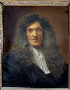 ルイ14世の主治医レイモン・フィノ（1636-1709）の肖像 ジャン・バティスト・ジュヴネ（1644-1717）による絵画 1704年。Dim 0.73 x 0.59 m ルーヴル美術館（パリ） Musee du Louvre, Paris 作： Jean Baptiste Jouvenet