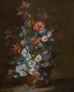 籠の中の花 1695年 （油彩・キャンバス）