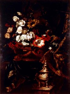花の静物画 作： Jean Baptiste Monnoyer