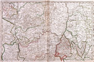 フランス、ローヌ・アルプ地方、ブルゴーニュ地方 作： Jean Baptiste Nolin