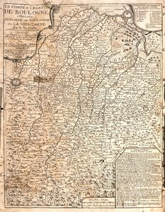 イタリア、トスカーナ州北東部、エミリア・ロマーニャ州東部 作： Jean Baptiste Nolin