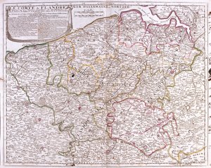 フランス（ノール＝パ＝ド＝カレー地域圏）、ベルギーの大部分（南東部を除く）、オランダ（ゼーラント州、北ブラバント州）