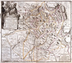 フランス、ラングドック・ルーション、ローヌ・アルプ地方 作： Jean Baptiste Nolin