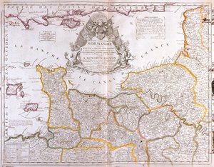 ノール＝パ＝ド＝カレー地域圏、ピカルディ地域圏、上ノルマンディー地域圏、下ノルマンディー地域圏、北中部）チャンネル諸島 , フランス 作： Jean Baptiste Nolin