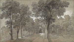 アルクイユの公園の眺め 作： Jean-Baptiste Oudry