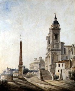 ローマのフランス・アカデミー 作： Jean Baptiste Philippe Cannissie
