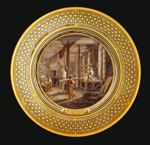 セーブルの磁器、1820-1835年頃（磁器 作： Jean Charles Develly