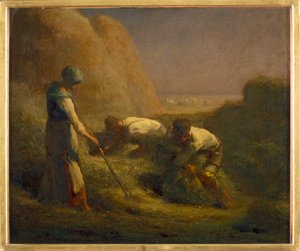 干し草職人たち。1850-1851 ...