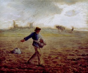 『種をまく人』 作： Jean-Francois Millet