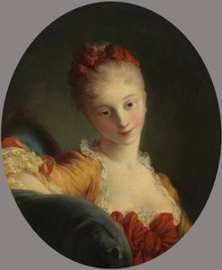 若い婦人の肖像（マリー＝マドレーヌ・ギマール？）