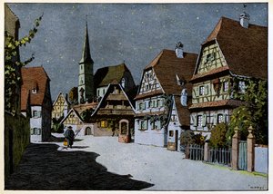 我が村、忘れない者たち：夜 作： Jean Jacques (1873 1951) Waltz