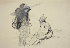 ポイルとトミーの会話 作： Jean-Louis Forain