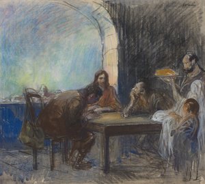 エマウスの晩餐 作： Jean-Louis Forain