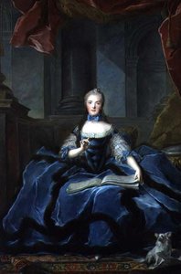 ルイ15世の娘マリー・アデライド（1759-1802）の肖像（油彩・キャンバス