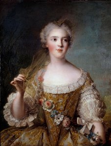 ソフィー・ド・フランス夫人の肖像 作： Jean Marc Nattier