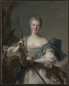 女性の肖像 ： Diana 役 作： Jean-Marc Nattier