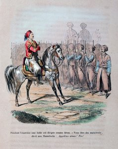 スレイマンパシャ、1847年 作： Jean Adolphe Beauce