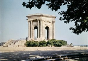 1767-75年に建てられた、プロムナードドペイルーのシャトードーの景色