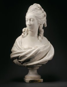アン・マリー・ルイーズの胸像トーマス・デ・ドマンジュヴィル・ド・セリリー、コンテス・ド・パンジュ、1780年 作： Jean Antoine Houdon