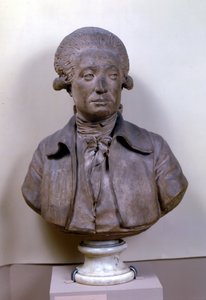マリージャンアントワーヌの胸像ニコラドゥカリタ（1743-94）コンドルス侯爵、1785年