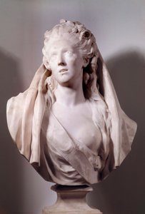 ソフィー・アルヌール（1740-1802）の胸像 イフィゲニー役の歌手 ジャン・アントワーヌ・ユードン（1741-1828）による彫刻 1775年 パリ、ルーヴル美術館 作： Jean Antoine Houdon