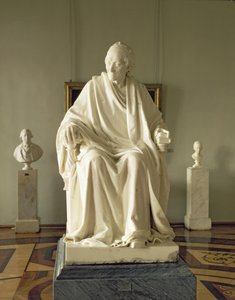 フランソワマリーアルエヴォルテール（1694-1778）1781（大理石）