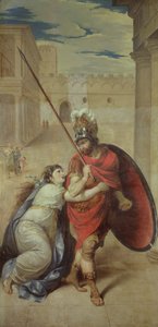 アンドロマケへのヘクターの別れ 作： Jean Antoine Julien de Parme