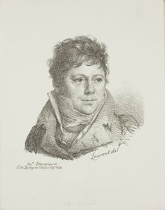 M.シェナードの肖像 作： Jean Antoine Laurent