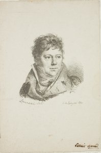 M.シェナードの肖像 作： Jean Antoine Laurent