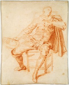 コメディイタリア人クリスピンの俳優、20世紀初頭 作： Jean Antoine Watteau