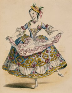 ジャン・アントワーヌ・ワトーが描いた農村衣装を身にまとった宮廷人（ガランテの祭り 作： Jean Antoine Watteau