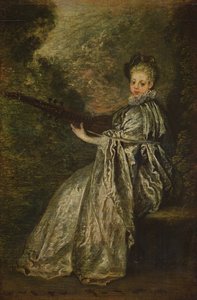 ラフィネット（15958ペア） 作： Jean Antoine Watteau