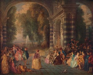 レプレジールデュバルルバルシャンペトル、c1717