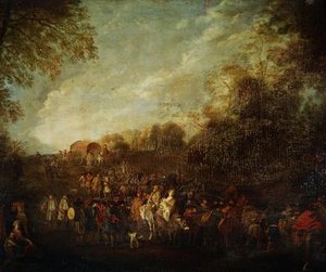 マーチングユニット 作： Jean Antoine Watteau