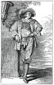 農民の衣装、1885 作： Jean Antoine Watteau