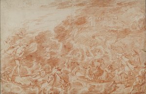 海の嵐（18世紀 作： Jean Antoine Watteau