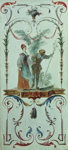 チャーマー、1707-08 作： Jean Antoine Watteau
