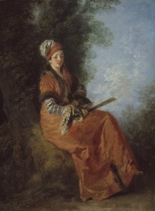 ドリーマー、1712-14 作： Jean Antoine Watteau