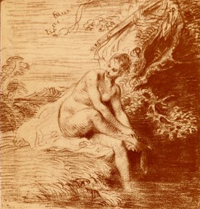 ダイアナのお風呂 作： Jean Antoine Watteau