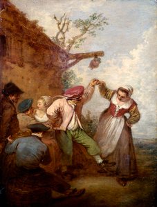 不明な画像 作： Jean Antoine Watteau