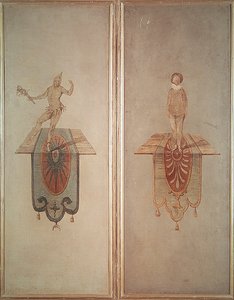 ピエロ（右）とフー（左） 作： Jean Antoine Watteau