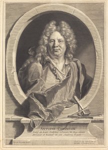 アントワーヌ・コゼヴォ、1708年。 作： Jean Audran