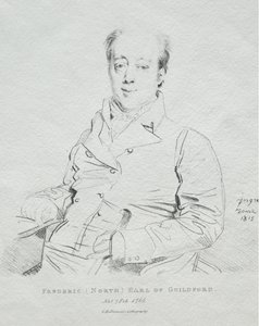 第5代ギルフォード伯フレデリック 作： Jean Auguste Dominique Ingres