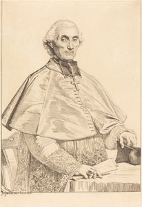 ガブリエル・コルトワ・ド・プレシニー 作： Jean Auguste Dominique Ingres