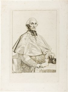 ガブリエル・コルトワ・ド・プレシニー 作： Jean Auguste Dominique Ingres