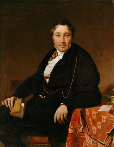 ジャック=ルイルブラン1774-1846、1823。 作： Jean Auguste Dominique Ingres