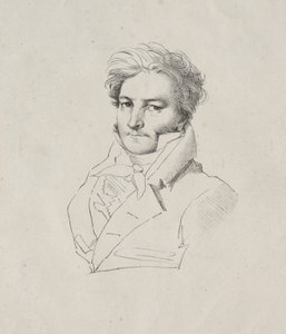 ジャック・マルゲ・ド・ノルヴァン 作： Jean Auguste Dominique Ingres